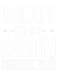 Daddy To Be Again New Dad Announcement Valucap Bio-Washed Visor