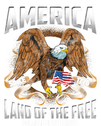 America! Land Of The Free Because Of The Brave! Patriotic Gift T-Shirt