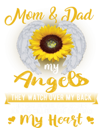 My Mom And Dad My Angels They Will Never Be Gone From My Heart Gift Women's T-Shirt