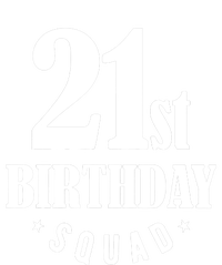 21st Birthday Squad Metallic Star Ornament