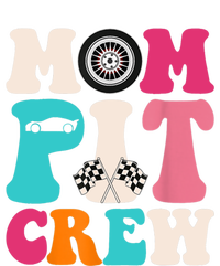 Mom Pit Crew Race Car Birthday Party Racing Mothers Day T-Shirt