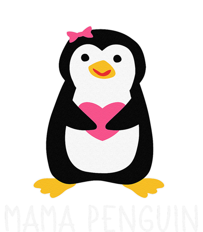 Penguin Mama Flightless Bird Lover Mother's Day Mommy Mom T-Shirt