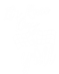 It's Race Day Y'all Checkered Flag Racing Track Design Great Gift Full-Length Apron With Pockets