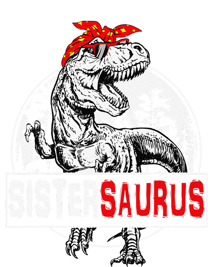 Sistersaurus T Rex Dinosaur Sister Saurus Family Matching Sustainable Beanie