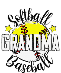 Softball Baseball Grandma Gift For Women T-Shirt