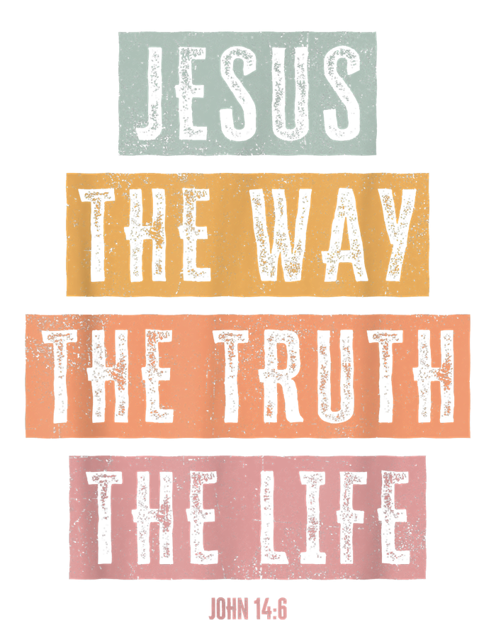 Christian Women Men Jesus The Way Truth Life Kids Sweatshirt