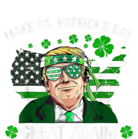 Make St Patrick's Day Great Again Trump Us Flag Irish Clover Gift 16 in Basic Backpack