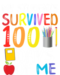 My Students Survived 100 Days Of Me School Teacher Party Meaningful Gift Kids Sweatshirt