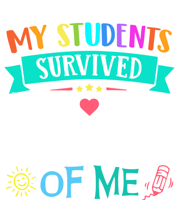 My Students Survived 100 Days Of Me Teacher Gift Sustainable Knit Beanie