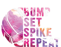 Bump Set Spike Repeat Volleyball Lover Athlete Sports Gift T-Shirt