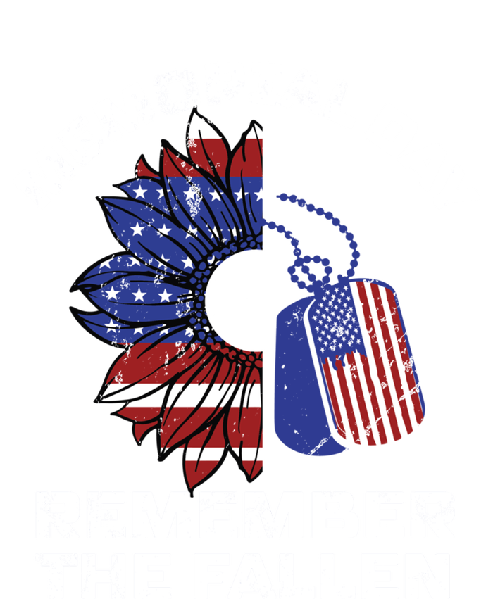 Memorial Day Remember The Fallen Honor Those Who Served Cute Gift T-Shirt