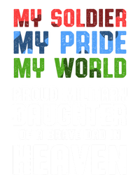 Military Daughter Freedom Memorial Day Gift Tall Long Sleeve T-Shirt