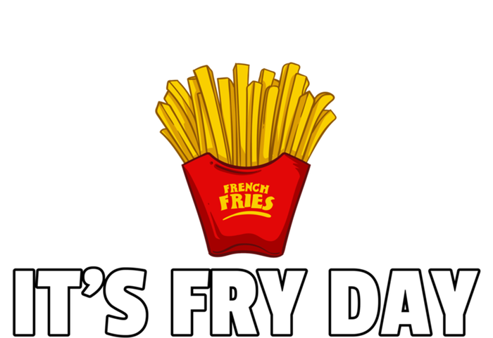 It's Fry Day French Fries Extra Hot Fry Cute Gift Bumper Sticker