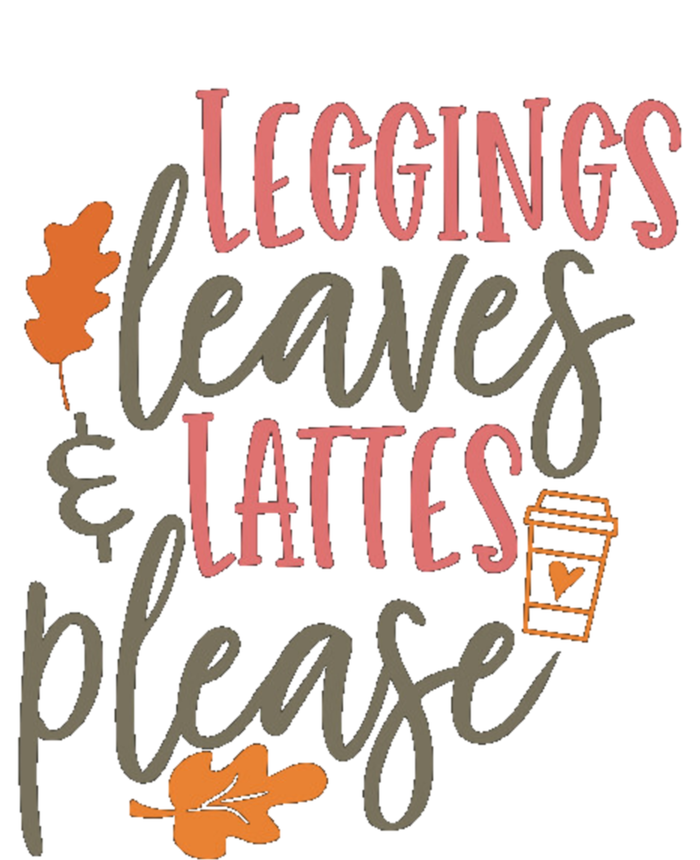 Leggings Leaves And Lattes Please Funny Pumpkin Spice Lovers Cute Gift Insulated Varsity Jacket