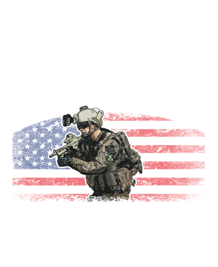 My Friend Fights What You Fear Proud Army Friend Gift Tote Bag