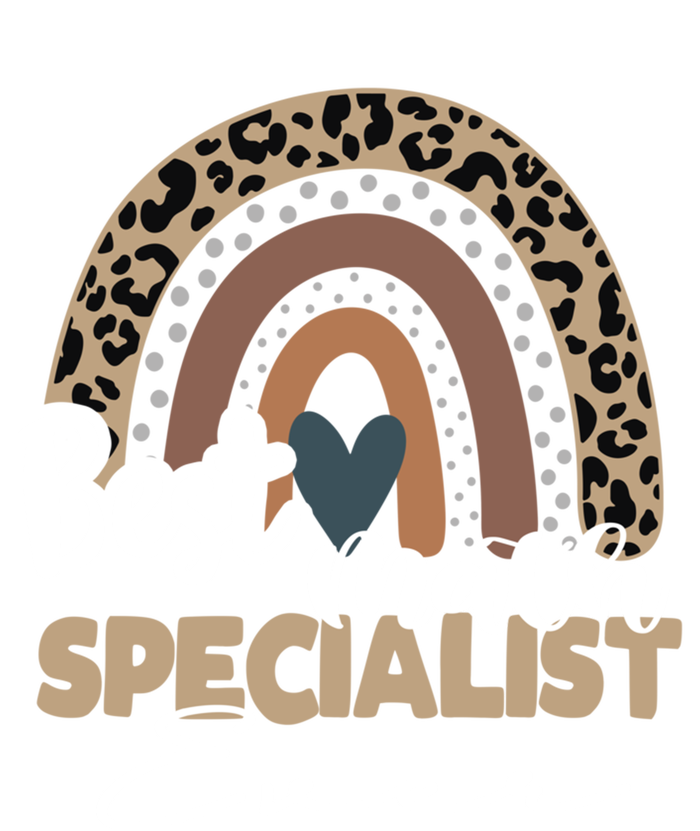 Best Math Specialist Ever Boho Rainbow Teacher Appreciation Cool Gift Sweatshirt