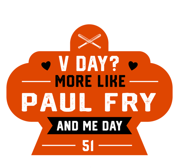 More Like Paul Fry And Me Valentines Day Funny Baseball Gift Tall Hoodie