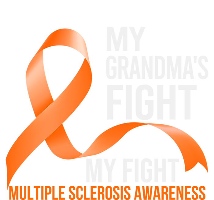 My Grandma's Fight My Fight Multiple Sclerosis Ms Warrior Cute Gift Women's Flannel Pajama Set