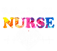 Public Health Nurse Watercol Love Heart Stethoscope Rn Nurse Gift T-Shirt