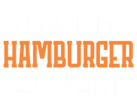 Burger Certified Hamburger Expert Cool Gift T-Shirt