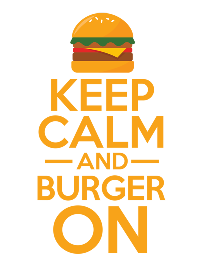 Burger Hamburger Cheeseburger Keep Calm And Burger On Great Gift Mesh Reversible Basketball Jersey Tank