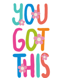 You Got This Colorful Floral Motivational Quote Ladies Essential Tank