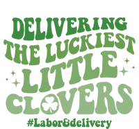 Delivering Luckiest Little Clovers St Patricks Day L And D Nurse Gift Zip Tote Bag