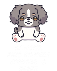 Cavalier King Charles Spaniels And Books Kawaii Anime Dog Cute Gift Tall T-Shirt