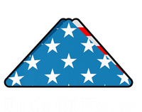 Folds Of Honor Fallen Military First Responders Patriotic Cute Gift Button