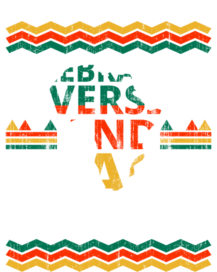 Celebrating Diversity And Black History African Americans Gift Sweatshirt Cinch Pack Bag