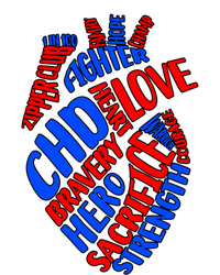 Chd Warrior Congenital Heart Disease Awareness Funny Gift Kids T-Shirt