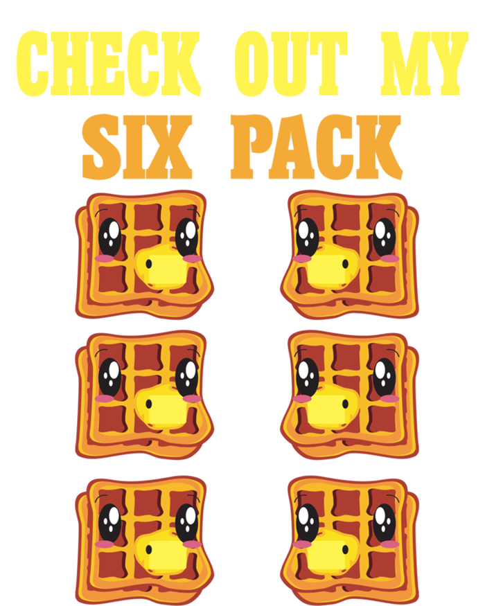 Check Out My Six 6 Pack Waffle Weightlifting 'S 'S Great Gift Pom Pom 12in Knit Beanie