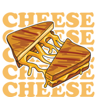 Cheese Design Grilled Cheese Lover Gift Striped Beanie with Solid Band