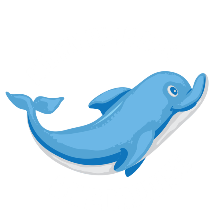 Cool All My Puns Are On Porpoise Funny Dolphin Diver Gift Sustainable Knit Beanie