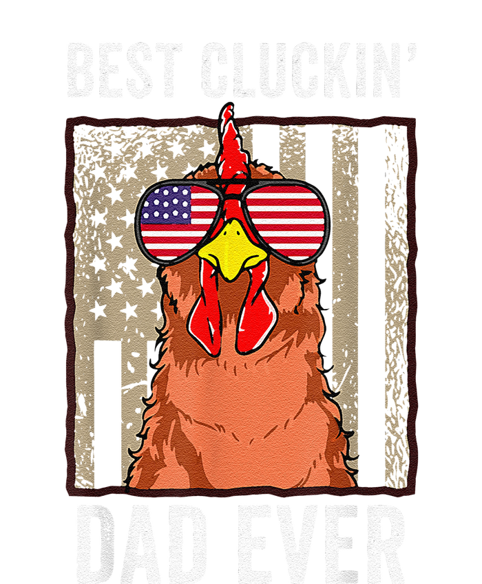 Funny Farm Best Cluckin' Dad Ever Chicken Sweatshirt