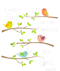 I Will Sing Of The Goodness Of God Christian Womens Cotton Relaxed Long Sleeve T-Shirt