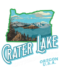 Crater Lake National Park Gift Vintage Oregon Retro Cool Gift T-Shirt