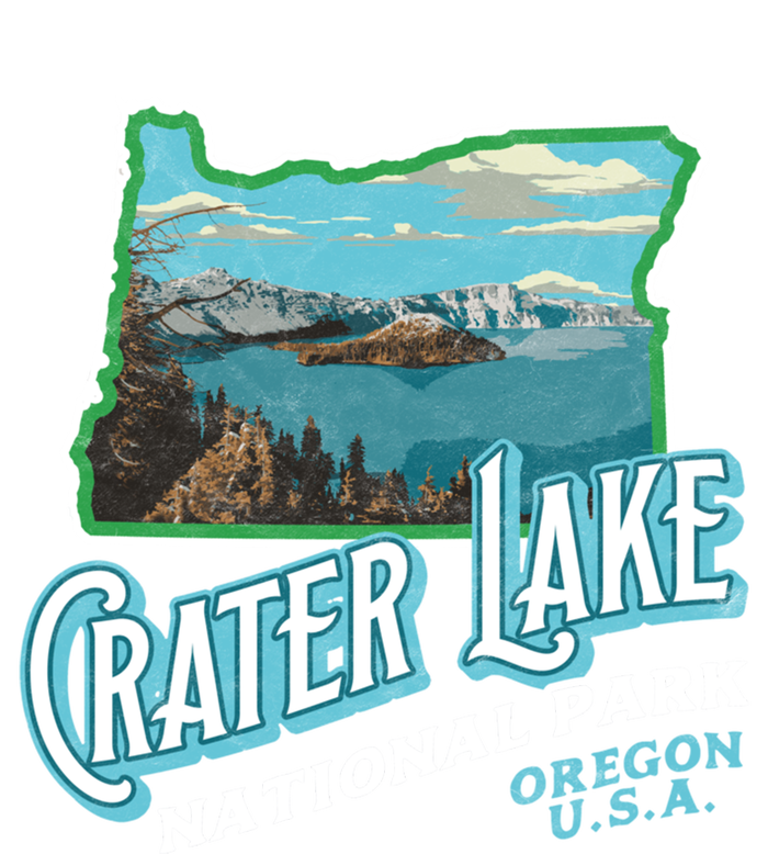 Crater Lake National Park Gift Vintage Oregon Retro Cool Gift T-Shirt