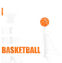 Eat Sleep Basketball Repeat Basketball Women's Perfect Tri Tunic Long Sleeve Shirt