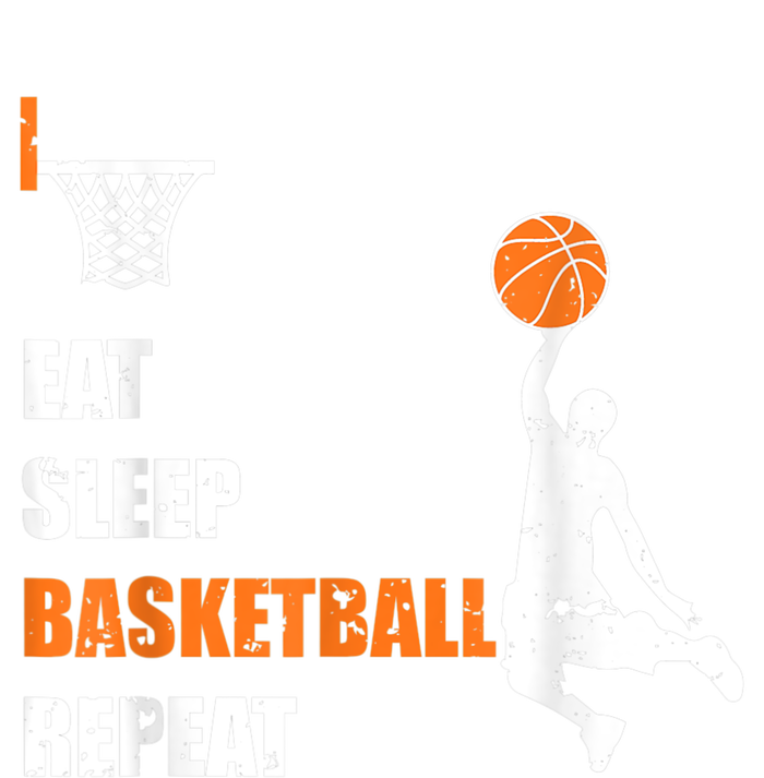 Eat Sleep Basketball Repeat Basketball Women's Perfect Tri Tunic Long Sleeve Shirt