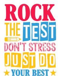 Rock The Test Dont Stress Just Do Your Best Teacher Test Day The Baniff Cuffed Pom Beanie