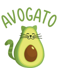 Funny Avogato Cat For Avocado Lover And Cinco De Mayo Striped Beanie with Solid Band