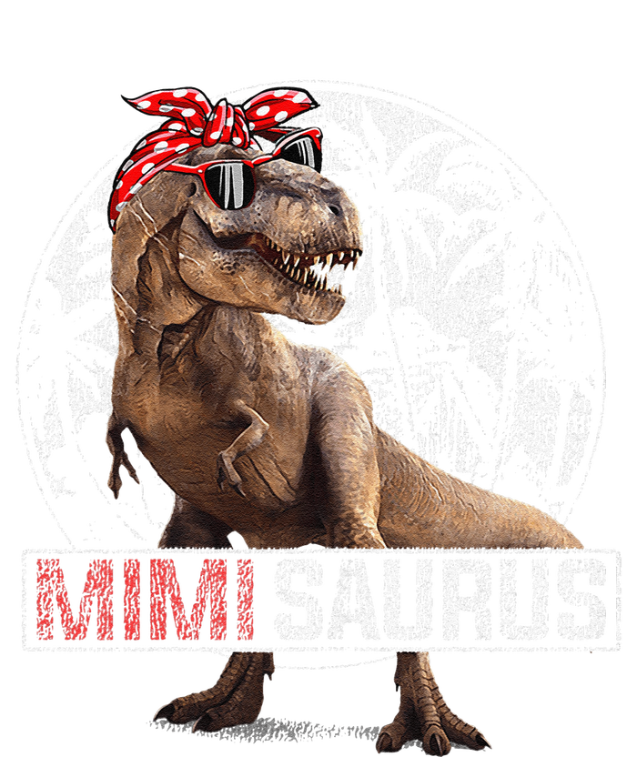 Womens Mimisaurus T Rex Dinosaur Funny Mimi Saurus Family Matching Yupoong Adult 5-Panel Trucker Hat