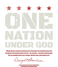 One Nation Under God Dwight Eisenhower Women's Strappy Tank