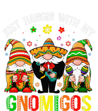 Hangin With My Gnomigos 3 Mexican Gnomes Cinco De Mayo Tall Long Sleeve T-Shirt