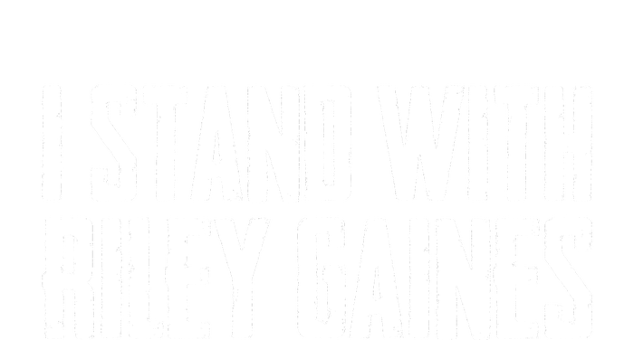 I Stand With Riley Gaines | Save Women's Sports Womens Cotton Relaxed Long Sleeve T-Shirt