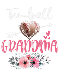 Womens Tee Ball Grandma Floral Funny Tee Ball Heart Mother's Day Hoodie