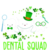 Dental Squad Lucky Shamrock Dental Hygienist St Patrick Day Gift Women's Flannel Pajama Set