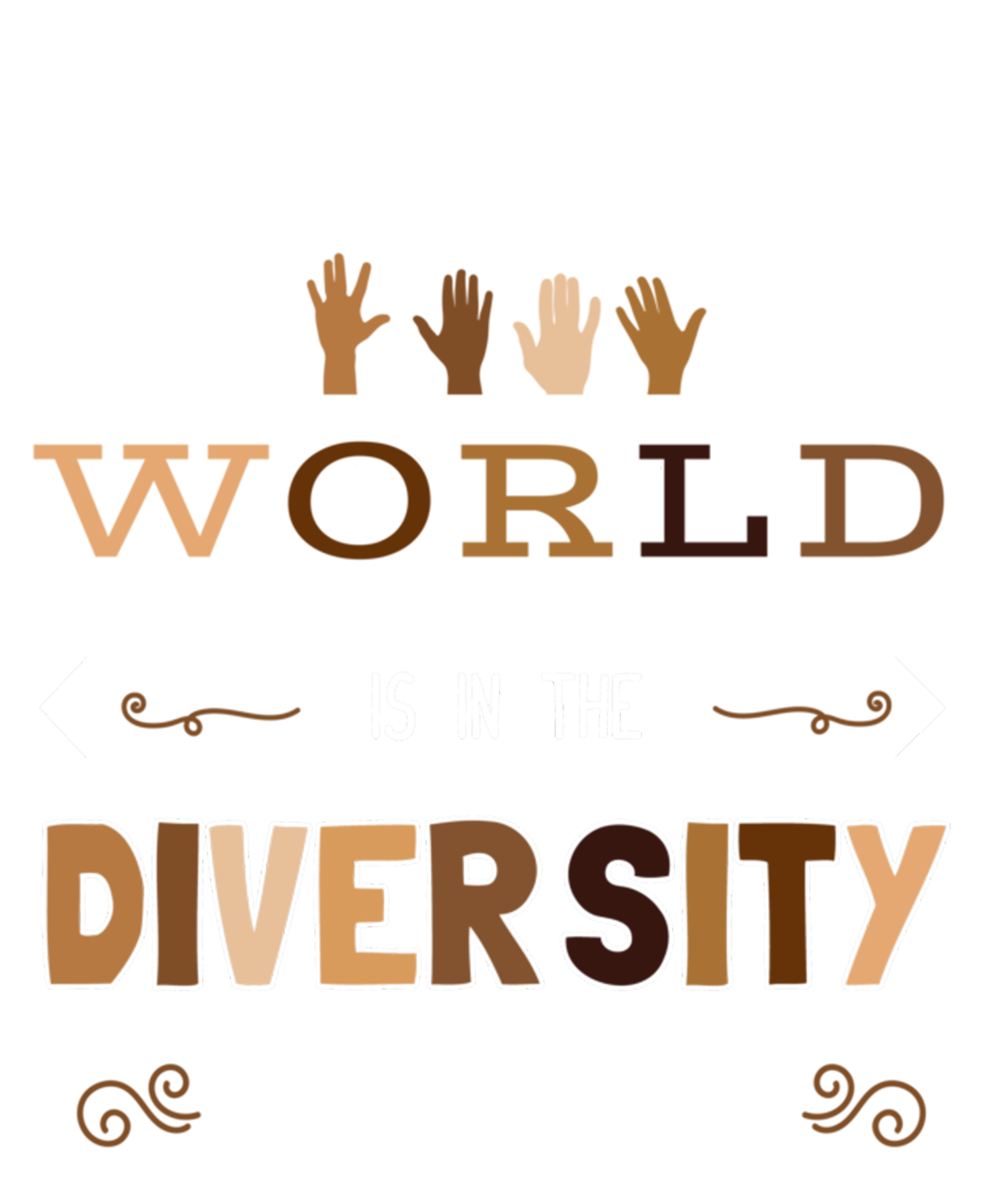 Diversity Skin Tone Melanin Empowert Equality Advocacies Gift T-Shirt