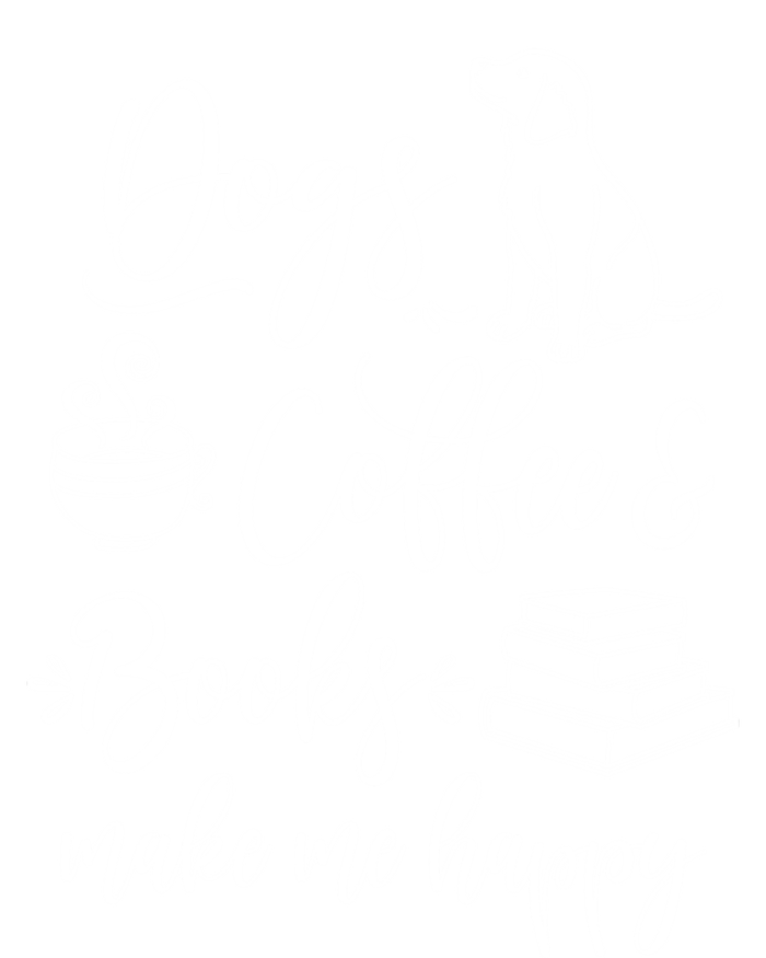 Dogs Books And Coffee Funny Gift Funny Dogs Books And Coffee Lover Cute Gift Kids Tie-Dye T-Shirt